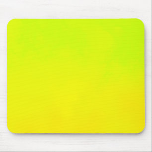 Crazy farbig Lemon Gelb / Lime Green Flashy Mousepad