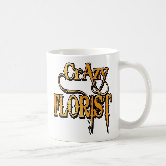 Crazy Florist Kaffeetasse (Rechts)