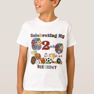 Crazy For Sports 2e Anniversaire T-shirts et cadea