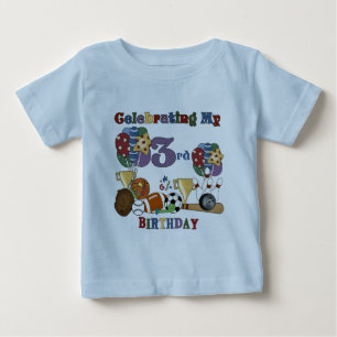 Crazy for Sports 3. Geburtstag Tshirts und Geschen