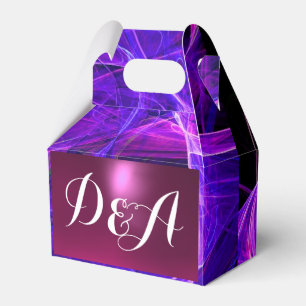 CRAZY FOTON GEMSTONE blue lila MONOGRAM Geschenkschachtel
