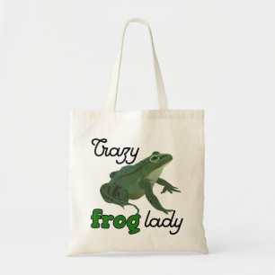 Crazy Frog Lady Frog Liebesgeschenke Tragetasche