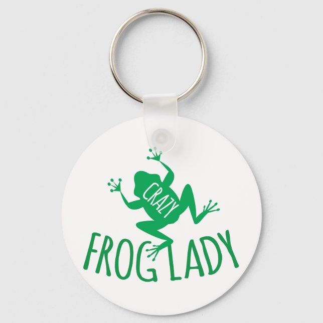 Crazy Frog Lady Schlüsselanhänger (Vorderseite)
