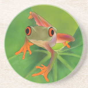Crazy Frog Untersetzer mit Hintergrund
