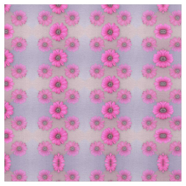 Crazy für Daisy Fabric Stoff (Nahaufnahme)