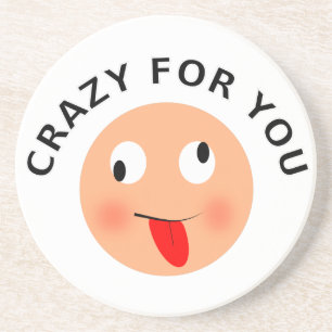Crazy für Sie Untersetzer