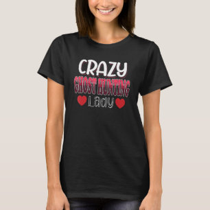 Crazy Ghost Jagd Lady Frauen T-Shirt