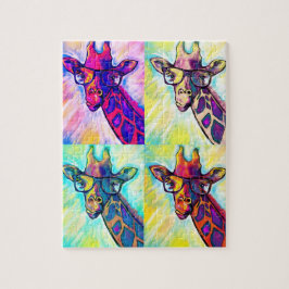 Crazy Giraffe Man Colors