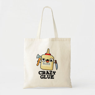 Crazy Glue Funny Super Glue Pub Tragetasche