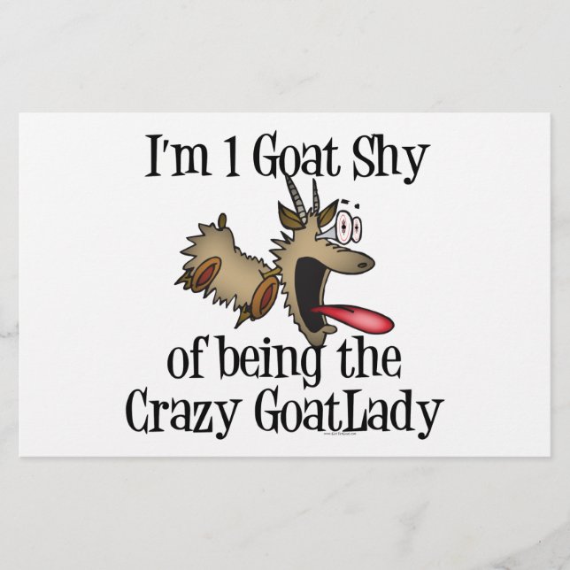 Crazy Goat Lady GetYerGoat (Vorderseite)