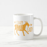 Crazy Goat Lady Kaffeetasse<br><div class="desc">Crazy Goat Lady</div>