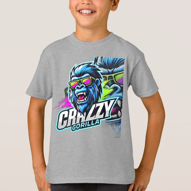 Crazy Gorilla – Stärke & Wilde Energie Tee (Vorderseite)