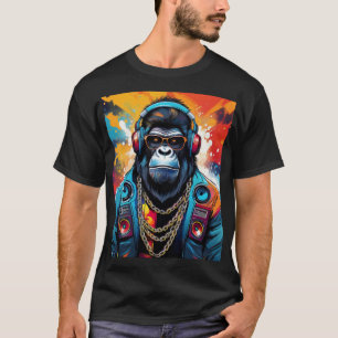 Crazy Gorilla T - Shirt Design
