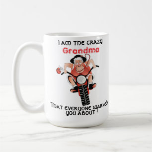 CRAZY GRANDMA KAFFEETASSE