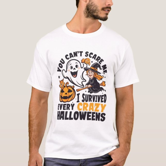 Crazy Halloween T-Shirt (Vorderseite)