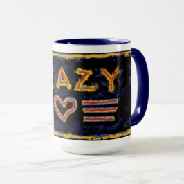 Crazy Heart Tasse