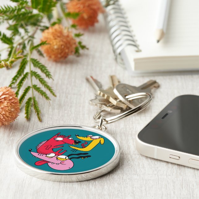 Crazy Hogs Schlüsselanhänger (Seite)