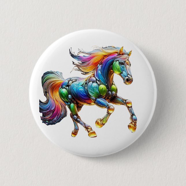 Crazy Horse Button (Vorderseite)