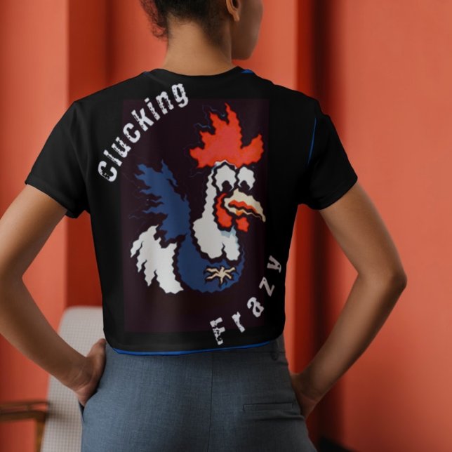 Crazy Huhn T-Shirt (Von Creator hochgeladen)