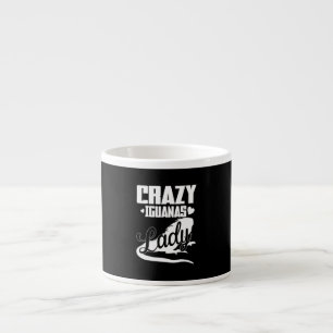 Crazy Iguana Lady Espressotasse