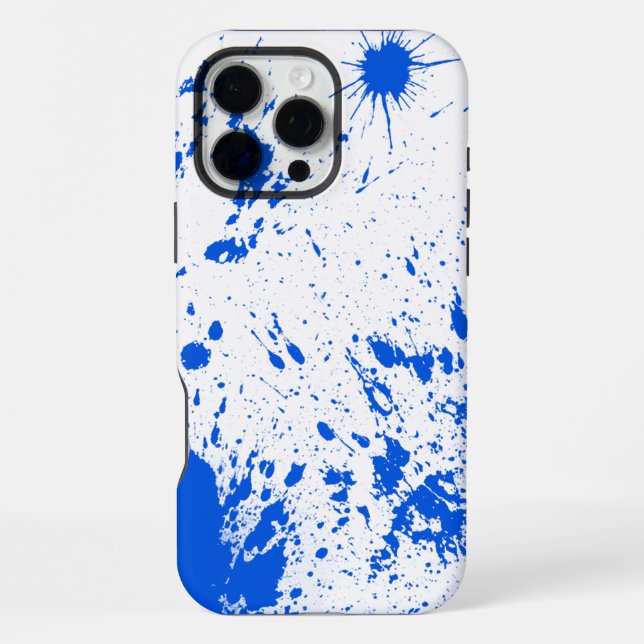 Crazy Inkblots iPhone 16 Pro Max Hülle (Rückseite)
