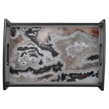 Crazy Lace Agate Foto Design Tray
