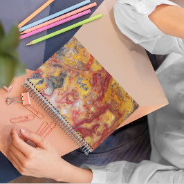 Crazy Lace Agate Pattern Notizblock