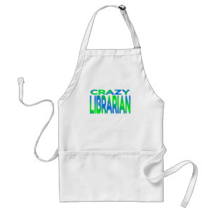 Crazy Librarian Schürze