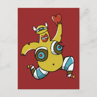 Crazy Liebe von Sian Elliot Postkarte