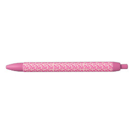 Crazy Light & Dark Pink Hearts Tinte Pen Kugelschreiber