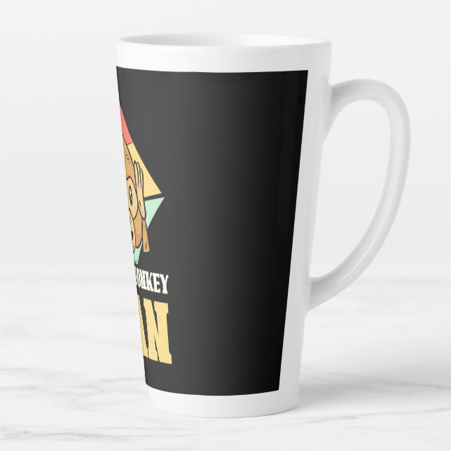 Crazy Monkey Man Milchtasse (Rechts)