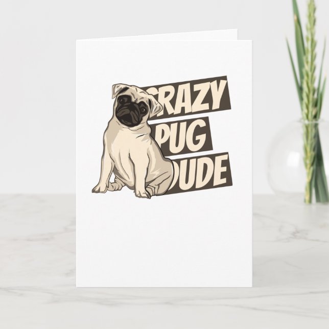 Crazy Mops Typ Karte (Vorderseite)