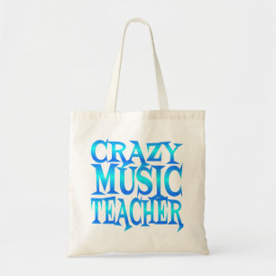 Crazy Music Teacher Tragetasche