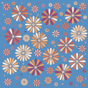 Crazy Muster Rundes Kissen
