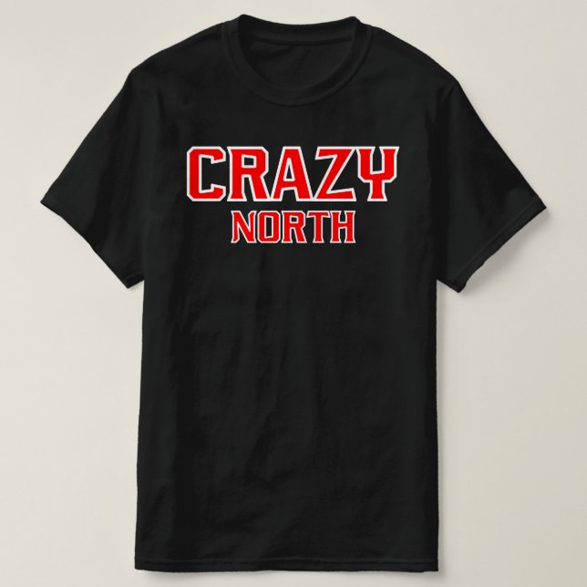 Crazy North T-Shirt (Design vorne)