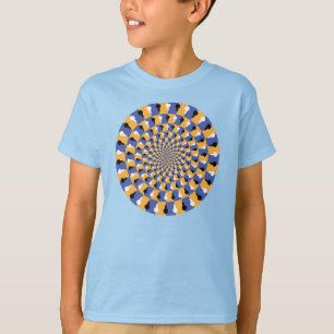 Crazy Optical Illusion - unendlicher Kreis T-Shirt