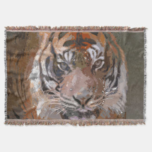 Crazy Paint - Tiger Decke
