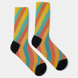 Crazy Pattern Socks Socken