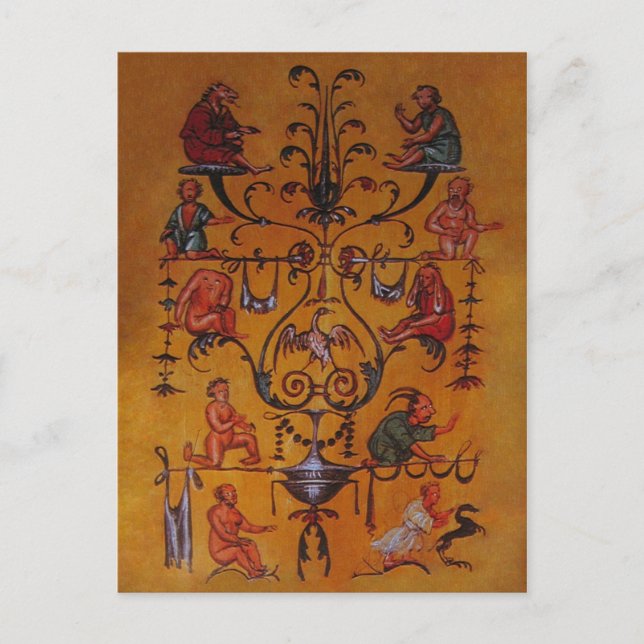 Crazy People ~ Postcard Postkarte (Vorderseite)