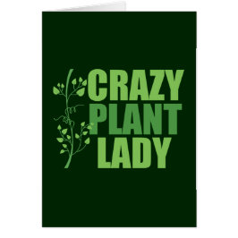 Crazy Pflanze Lady