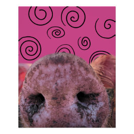 Crazy Pig Poster