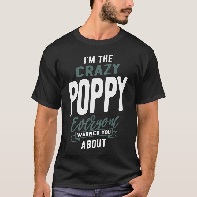 Crazy Poppy T-Shirt (Vorderseite)