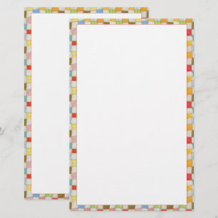 CRAZY QUILT 5,5x8,5 Stationierung Briefpapier