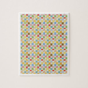 CRAZY QUILT 8 x 10 Puzzle - weiß