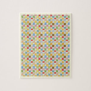 CRAZY QUILT 8x10 Puzzle / Cremefarben
