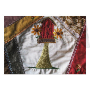 Crazy Quilt Birhouse