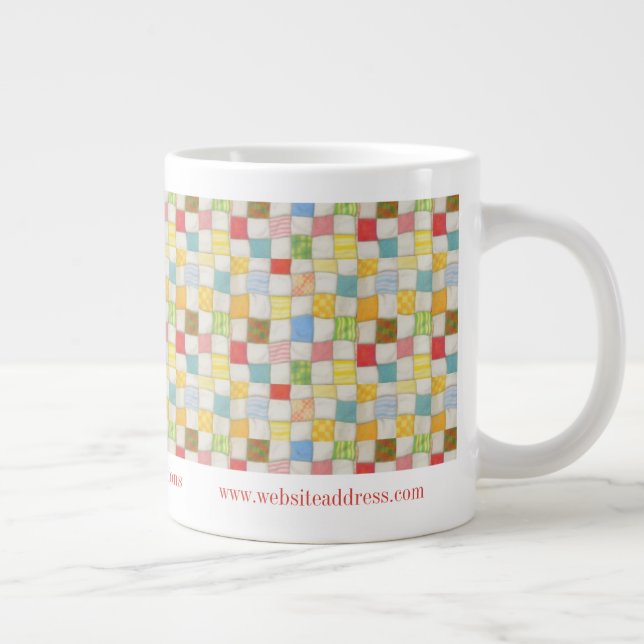 CRAZY QUILT Business ID Big Tasse (Rechts)