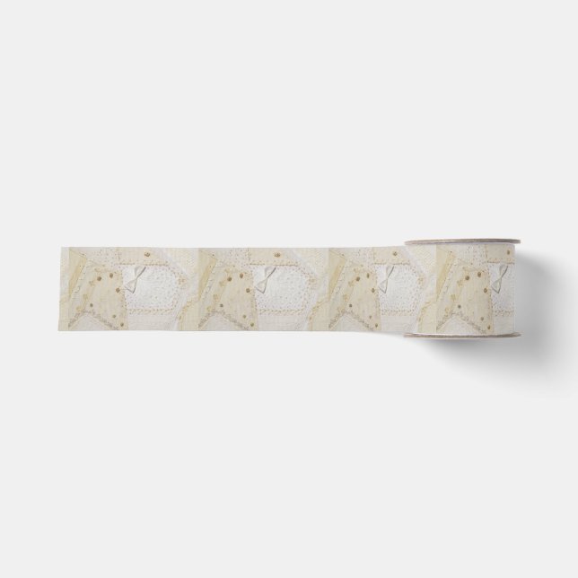 Crazy Quilt Design Ripsband (Vorderseite)