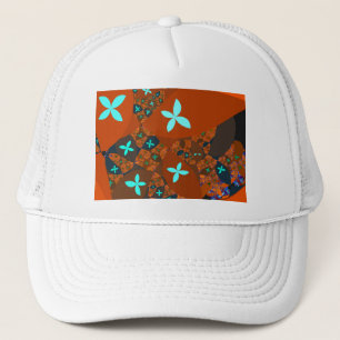 Crazy Quilt Fraktal Abstrakt Truckerkappe