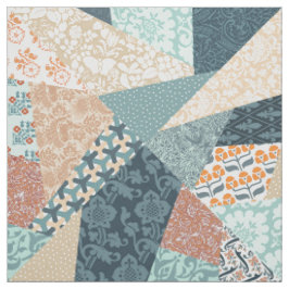 "Crazy Quilt"-Nachahmung Stoff